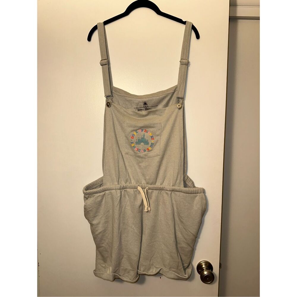Disney Parks Women’s Gray Embroidered Romper Size 2XL NWT